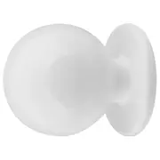 PUXADOR CENTRAL ORBY - BRANCO - Foto 1