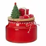 ÁRVORE VELA POTE 12 CM SANTA ROCKS - TERRACOTA/MUSGO - Foto 4