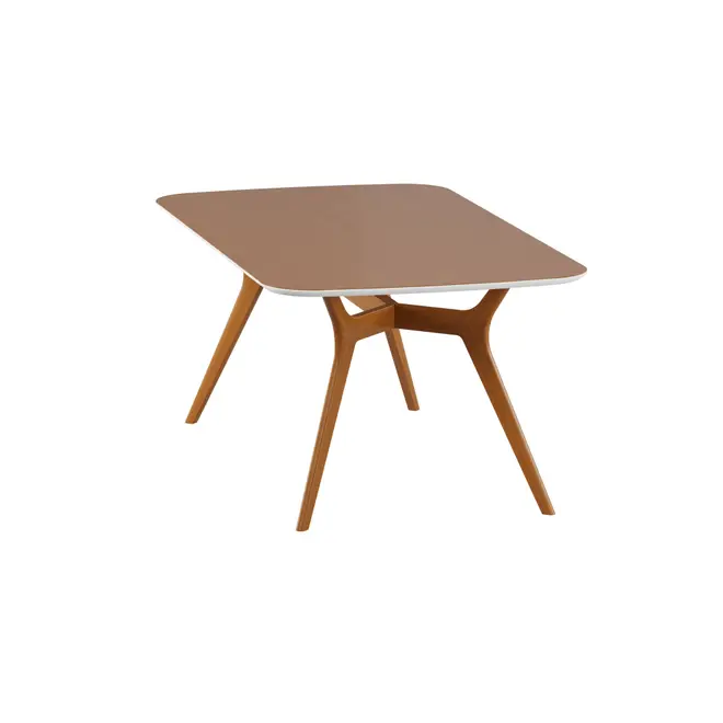MESA DE JANTAR 1,80 M X 1 M ORGANIC - FREIJÓ/BRANCO - Foto 25