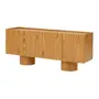 BUFFET 4 PORTAS 1,80 M X 47 CM ALLURE - FREIJÓ/FREIJÓ - Foto 2