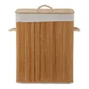 BAMBU/NATURAL - CESTO PARA ROUPAS 50 CM X 40 CM X 30 CM BUKA