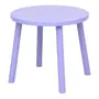 MESA INFANTIL REDONDA 60 CM VIK - MOUSSE DE JABUTICABA - Foto 1