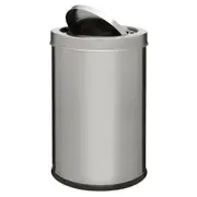 LIXEIRA 7 L BANDON - INOX/PRETO - Foto 8