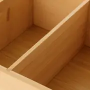 ORGANIZADOR 20 CM X 30 CM COM 3 DIVISÓRIAS BAMBOO - BAMBU - Foto 6