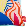 ALMOFADA 43 CM X 43 CM VIBRA VERÃO MEMPHIS LOCALIZADA - VERDE ÁGUA/AÇAY - Foto 4