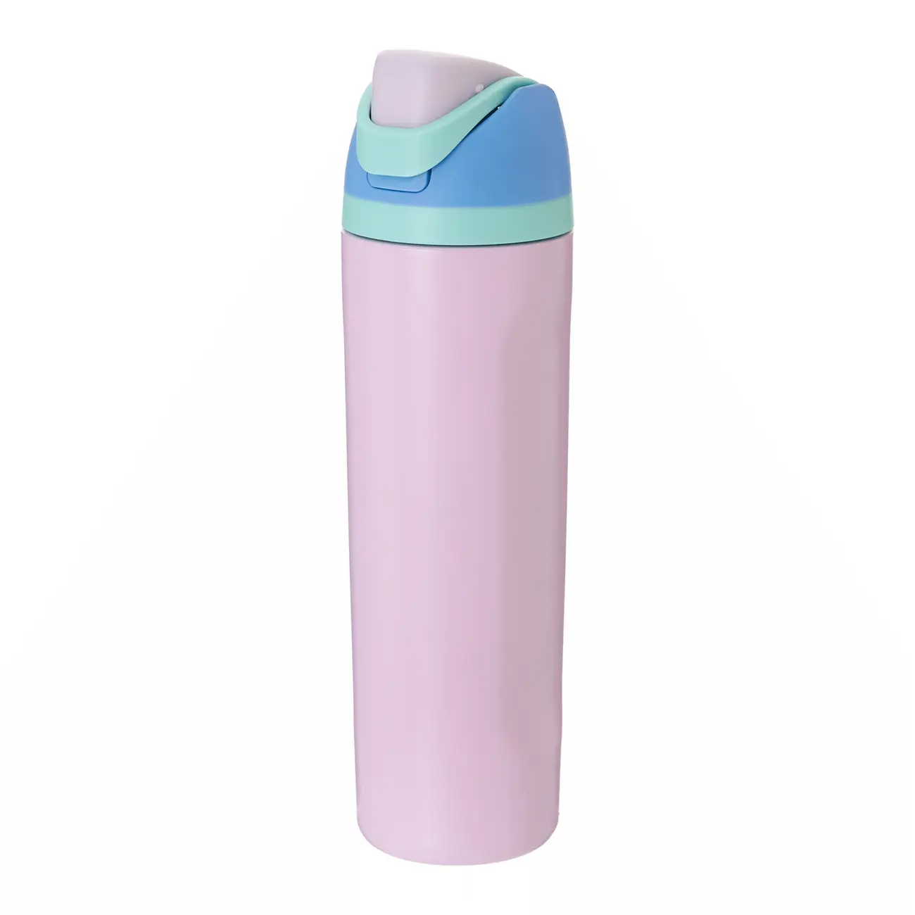 GARRAFA TÉRMICA 630 ML GLUP - ROSA CLARO/MULTICOR - Foto 2