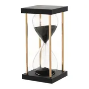 AMPULHETA 17 CM CELINO - PRETO/OURO - Foto 2
