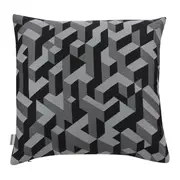 CAPA PARA ALMOFADA 45 CM X 45 CM MAZE - KONKRET/AZUL COBALTO - Foto 1