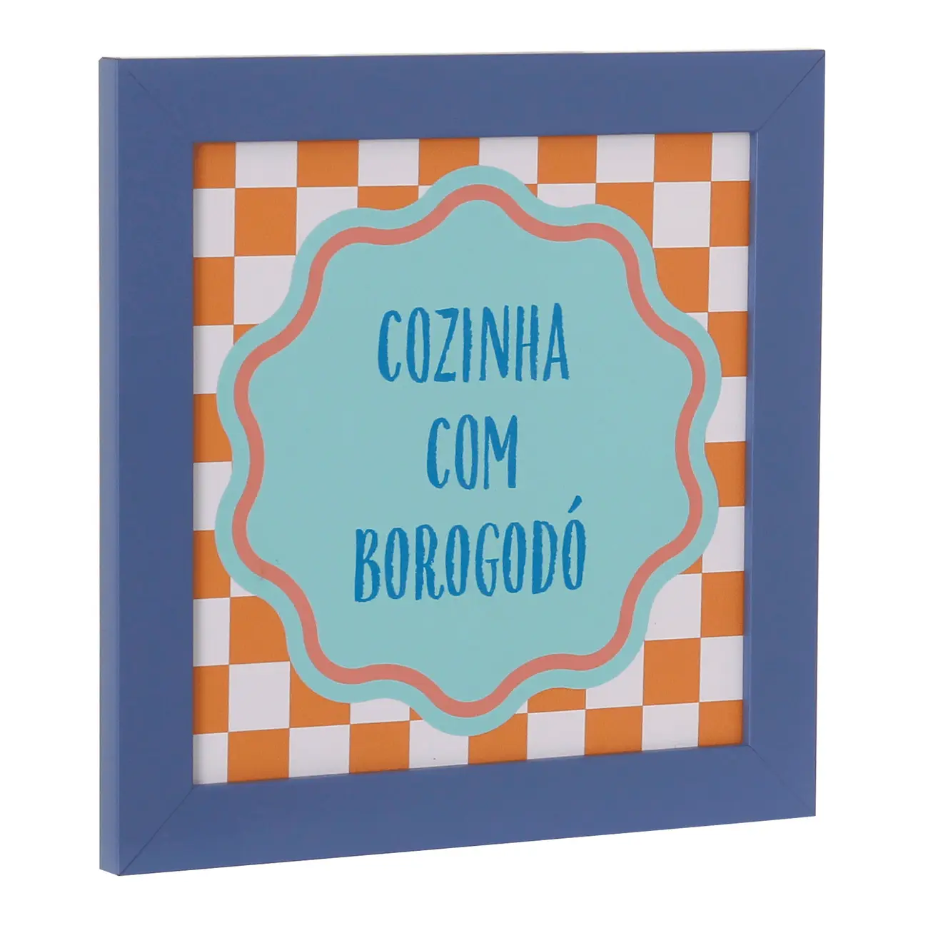 QUADRO 20 CM X 20 CM CIRCUS BOROGODÓ - MOUSSE DE JABUTICABA/CORES CALEIDOCOLOR - Foto 2