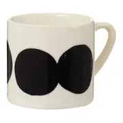 CANECA 90 ML BLOBING TOSE - BRANCO/MARROM DE LEI - Foto 2