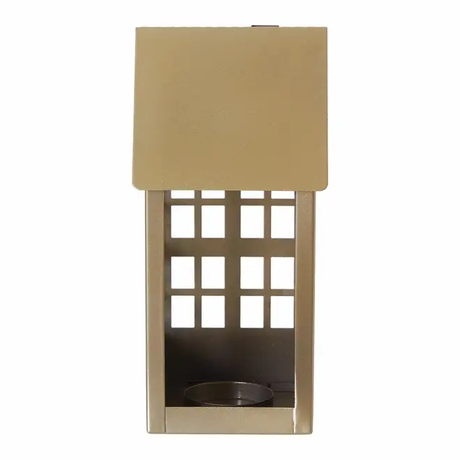 SUPORTE VELA CASA 22 CM FINE FESTIVITY - OURO - Foto 8