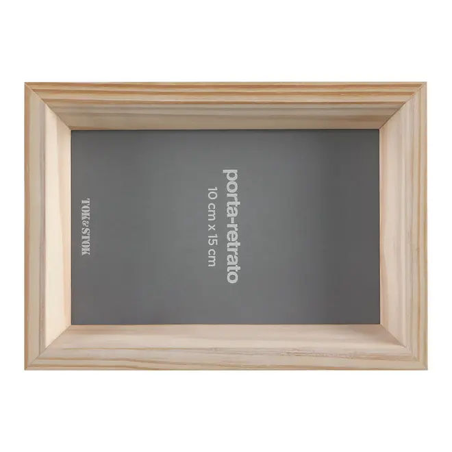 PORTA-RETRATO 10 CM X 15 CM FOCCUS - NATURAL WASHED - Foto 4