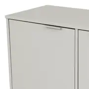 BUFFET 3 PORTAS 1,35 M X 38 CM SNAB - FLANDRES/NATURAL WASHED - Foto 11