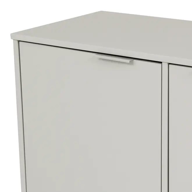 BUFFET 3 PORTAS 1,35 M X 38 CM SNAB - FLANDRES/NATURAL WASHED - Foto 11