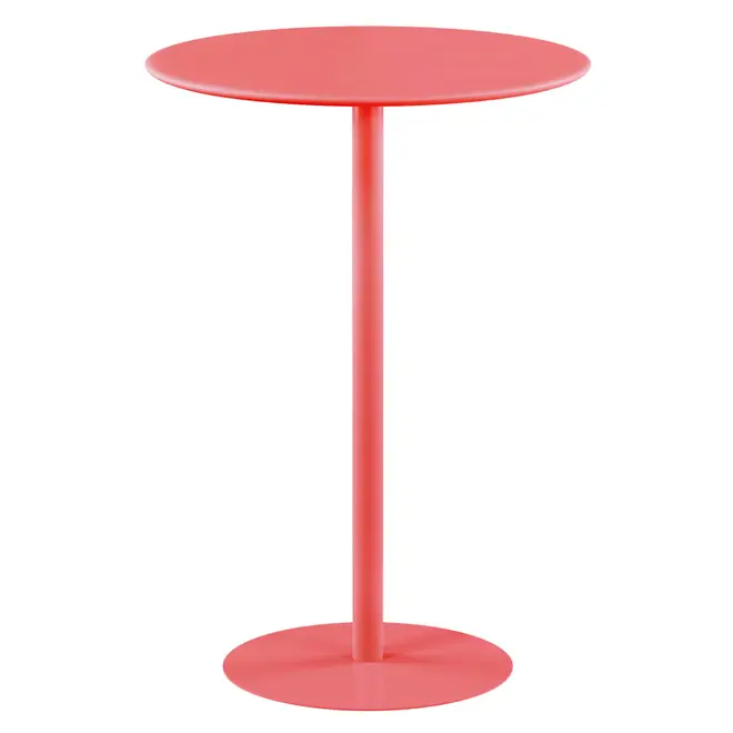 MESA LATERAL REDONDA 42 CM DART FIXY - FLAMINGO - Foto 8