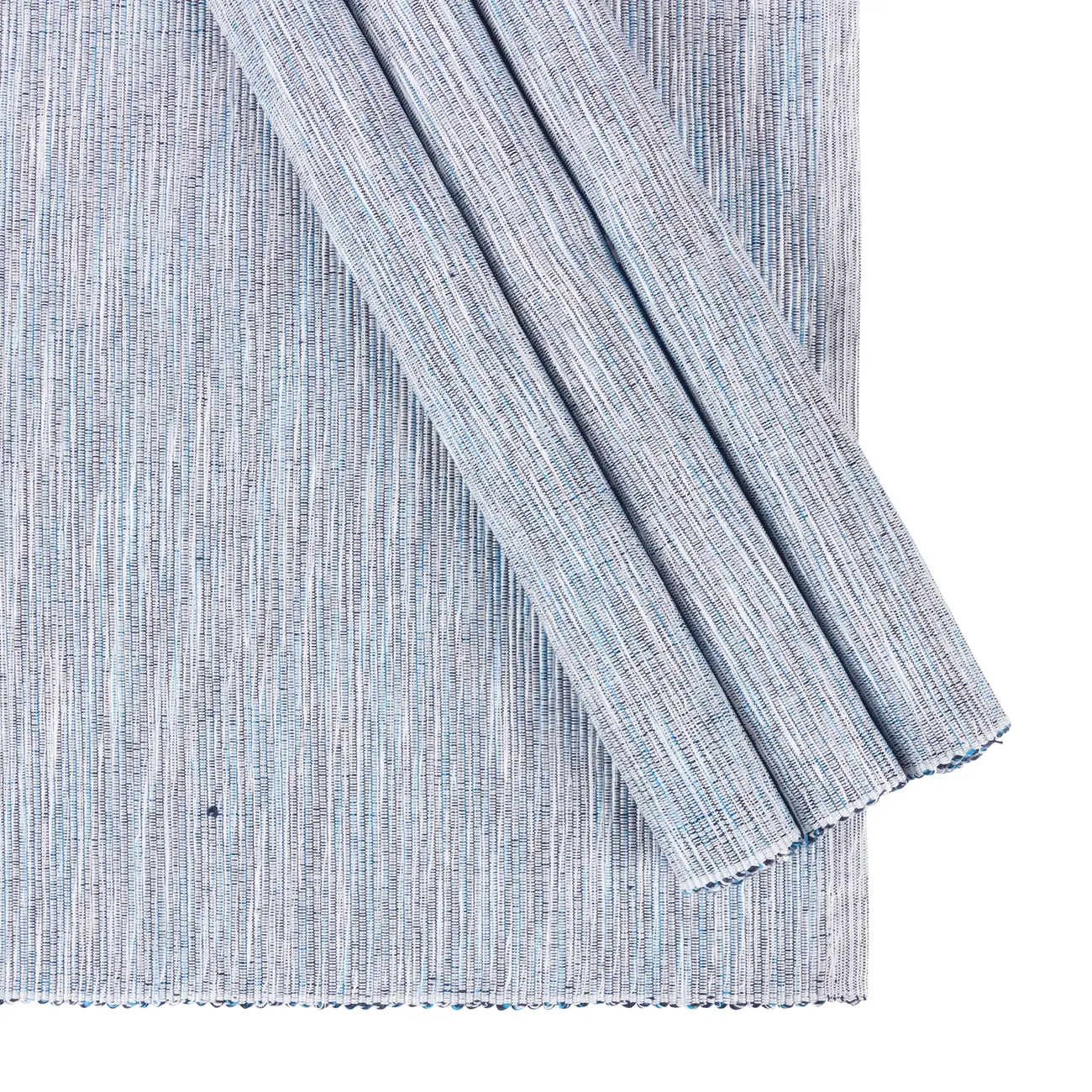 LUGAR AMERICANO TECIDO COM 4 PEÇAS IGARAPÉ - AZUL/BRANCO - Foto 5
