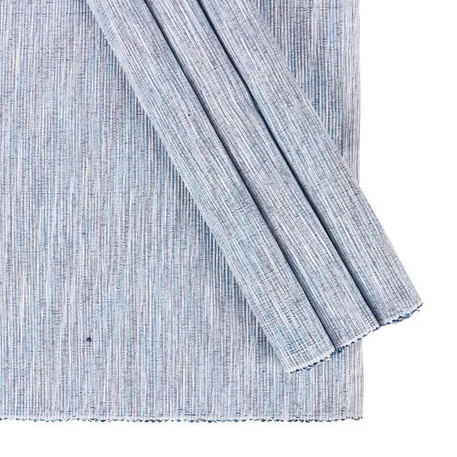 LUGAR AMERICANO TECIDO COM 4 PEÇAS IGARAPÉ - AZUL/BRANCO - Foto 5