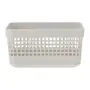 CESTO 10 CM X 20 CM X 14 CM GRID - OFF WHITE - Foto 2