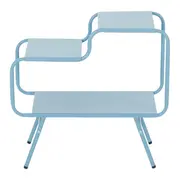 MESA LATERAL 60 CM X 30 CM SERPENTINE - ZIMBRO - Foto 4