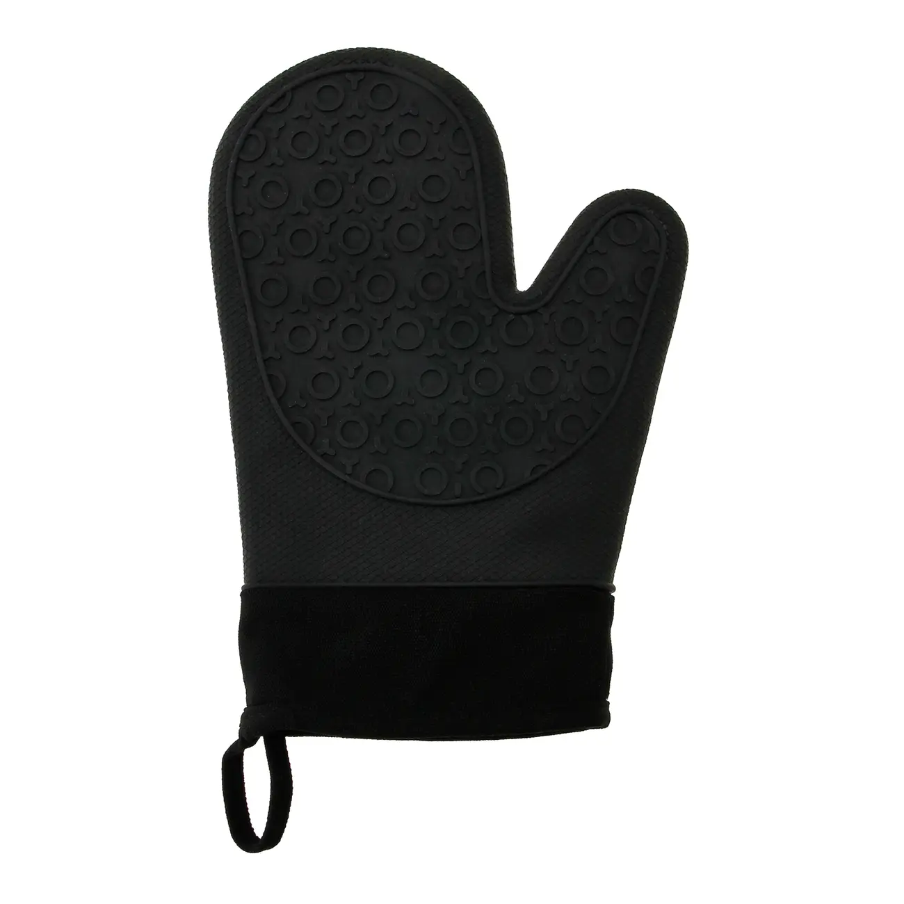 LUVA DE FORNO ELEMENTAL - PRETO - Foto 1