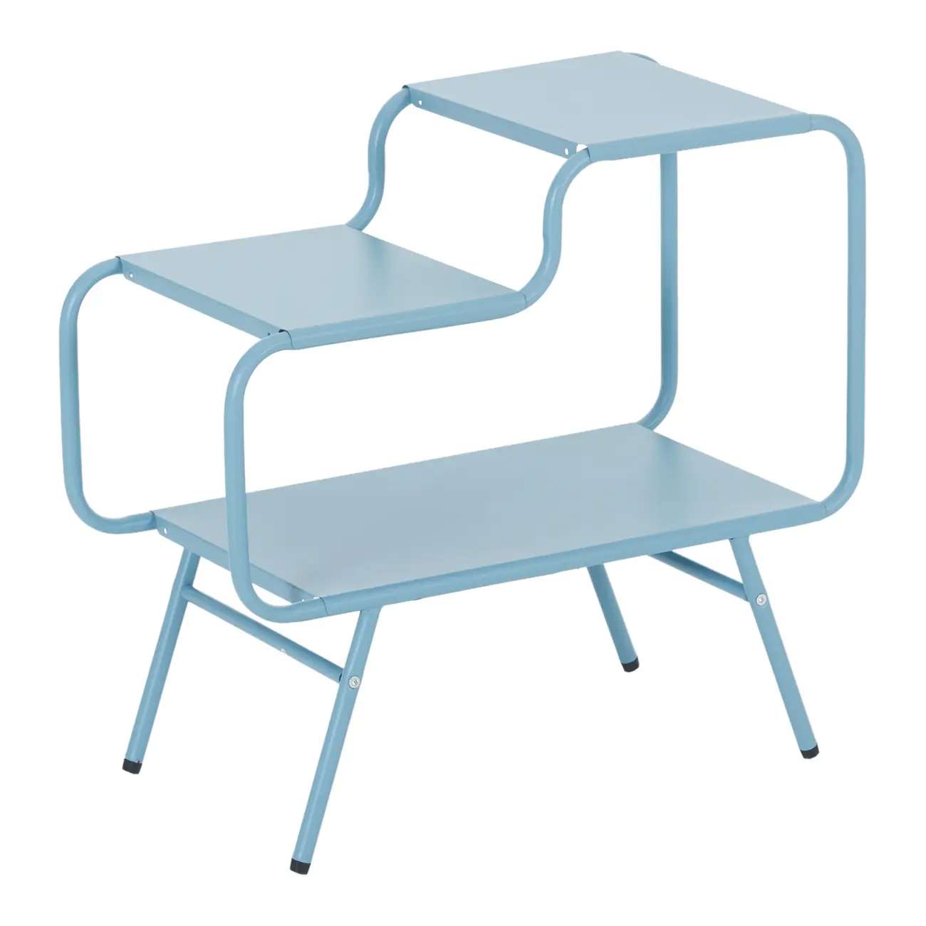 MESA LATERAL 60 CM X 30 CM SERPENTINE - ZIMBRO - Foto 8