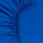 LENÇOL COM ELÁSTICO QUEEN 1,58 M X 1,98 X 30 CM VON CONCEPT - AZUL COBALTO - Foto 3