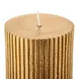 VELA 7 CM BORDAR, AMAR E CELEBRAR - DOURADO - Foto 2