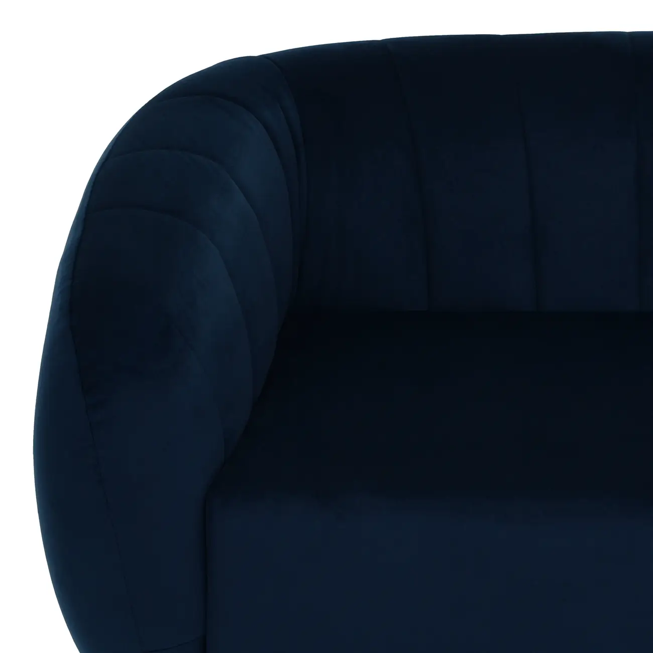 SOFÁ 2 LUGARES MARGOT - GALAXY BLUE/OURO - Foto 6