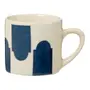 CANECA 90 ML BLOBING VIEW - BRANCO/AZUL HISTÓRICO - Foto 1
