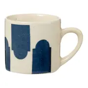 CANECA 90 ML BLOBING VIEW - BRANCO/AZUL HISTÓRICO - Foto 1