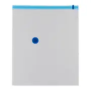 SACO A VÁCUO 60 CM X 50 CM KEEP-VAC - INCOLOR/ZIMBRO - Foto 1