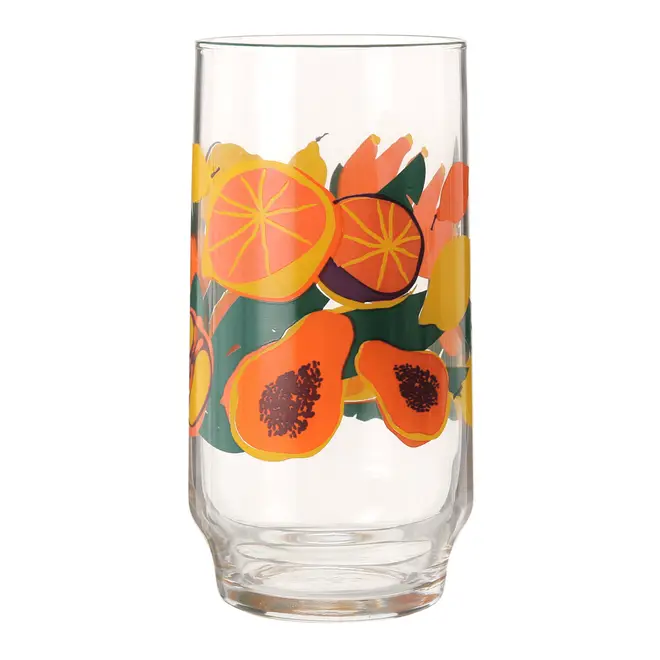 COPO LONG DRINK 420 ML CAMINHOS DO SOL - INCOLOR/MULTICOR - Foto 2
