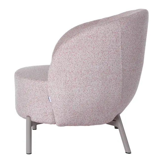 POLTRONA LULL - QUARTZO ROSA/CINZA CLARO - Foto 3