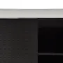 BUFFET 2 PORTAS 80 CM X 40 CM POINT - PRETO/NOZES - Foto 11