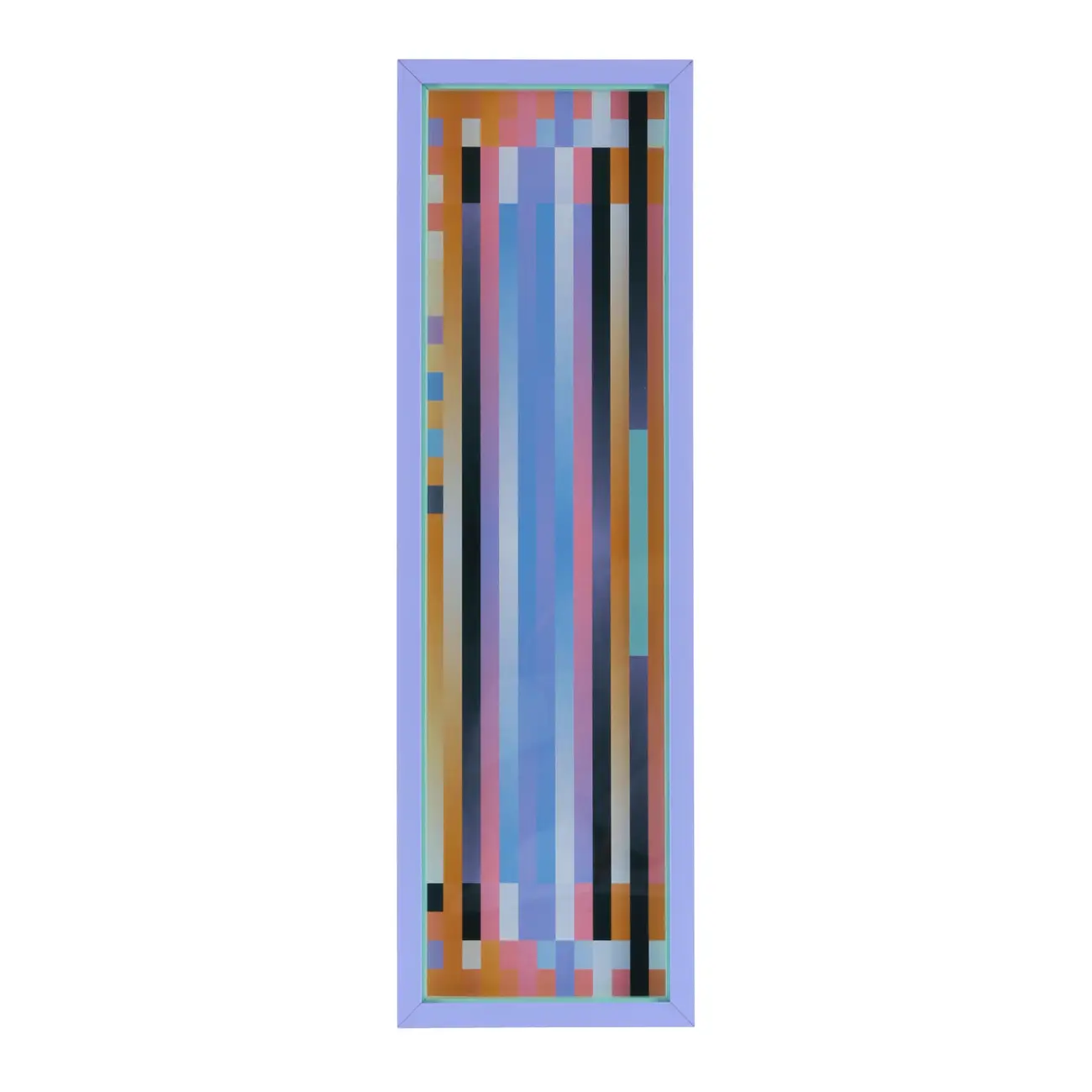 QUADRO 80 CM X 25 CM SUPERSTRIPES - CORES CALEIDOCOLOR - Foto 1