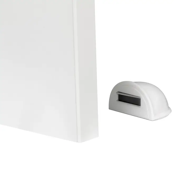 BATENTE MAGNÉTICO PARA PORTA VIVA BRICOLAGE - BRANCO - Foto 3