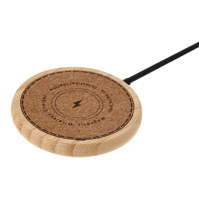 CARREGADOR MAGSAFE BAMBOO TECH - BAMBU - Foto 2