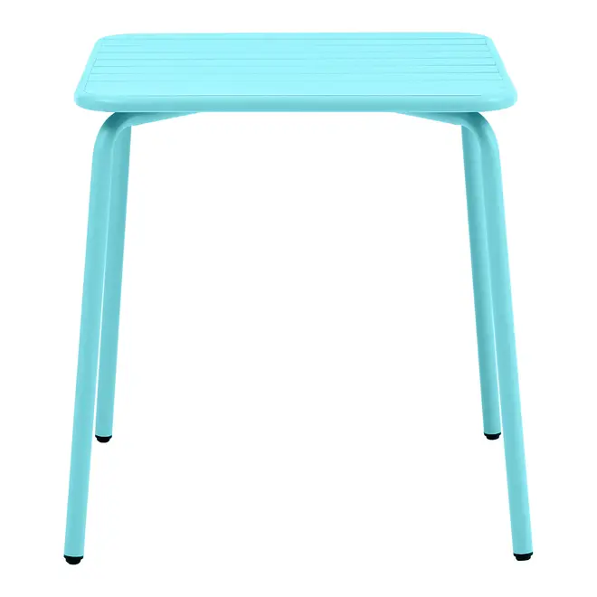 MESA 70 CM X 70 CM ALMARÉ - VERDE ÁGUA - Foto 5