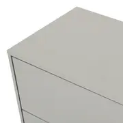 CÔMODA 3 GAVETAS 80 CM X 38 CM CLEAR - FLANDRES - Foto 6