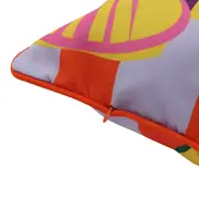 ALMOFADA 60 CM X 60 CM CAMINHOS DO SOL - LARANJA/MULTICOR - Foto 4