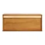 NICHO 1 PORTA DE CORRER COM PALHINHA 34 CM X 80 CM X 25 CM PALHANDI - AMÊNDOA/NATURAL - Foto 6