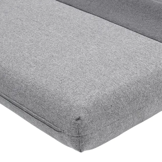 SOFÁ-CAMA 2 LUGARES LANCE DUPLO - KONKRET/ESTANHO - Foto 15