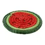 PORTA-COPOS CONJUNTO COM 4 PEÇAS SERTÃO MELANCIA - VERDE/VERMELHO - Foto 2