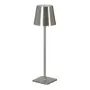 LUMINÁRIA DE MESA LED RECARREGÁVEL KROM - INOX - Foto 2