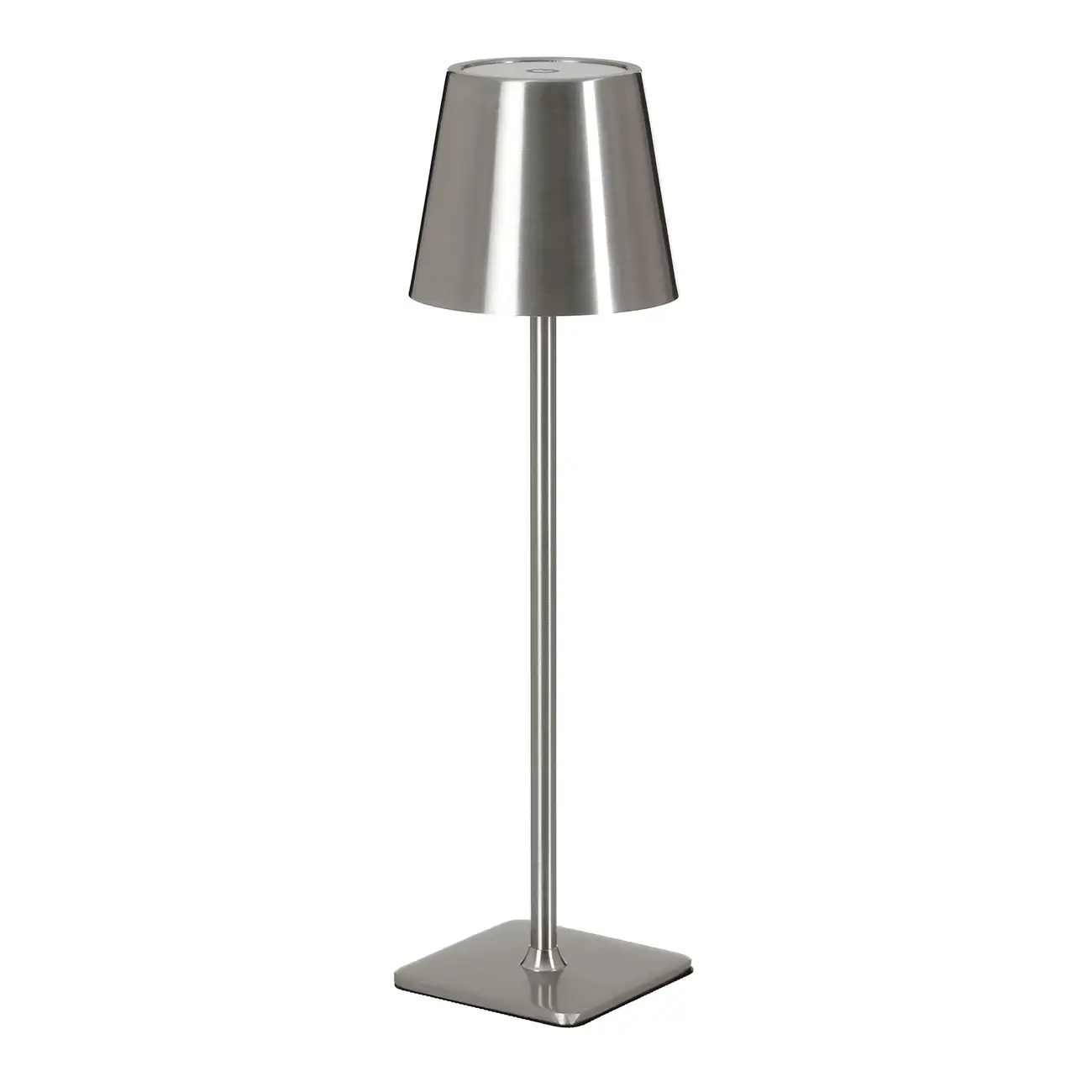 LUMINÁRIA DE MESA LED RECARREGÁVEL KROM - INOX - Foto 2