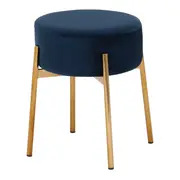 BANCO BAIXO DAISY - OURO/GALAXY BLUE - Foto 1
