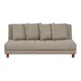 LATTE - SOFÁ-CAMA 3 LUGARES DOUBLE DUTY