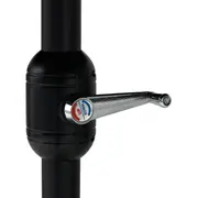 OMBRELONE RETANGULAR 4,60 M X 2,70 M TRI SHADOW - PRETO/PRETO - Foto 6