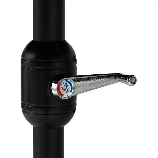 OMBRELONE RETANGULAR 4,60 M X 2,70 M TRI SHADOW - PRETO/PRETO - Foto 6