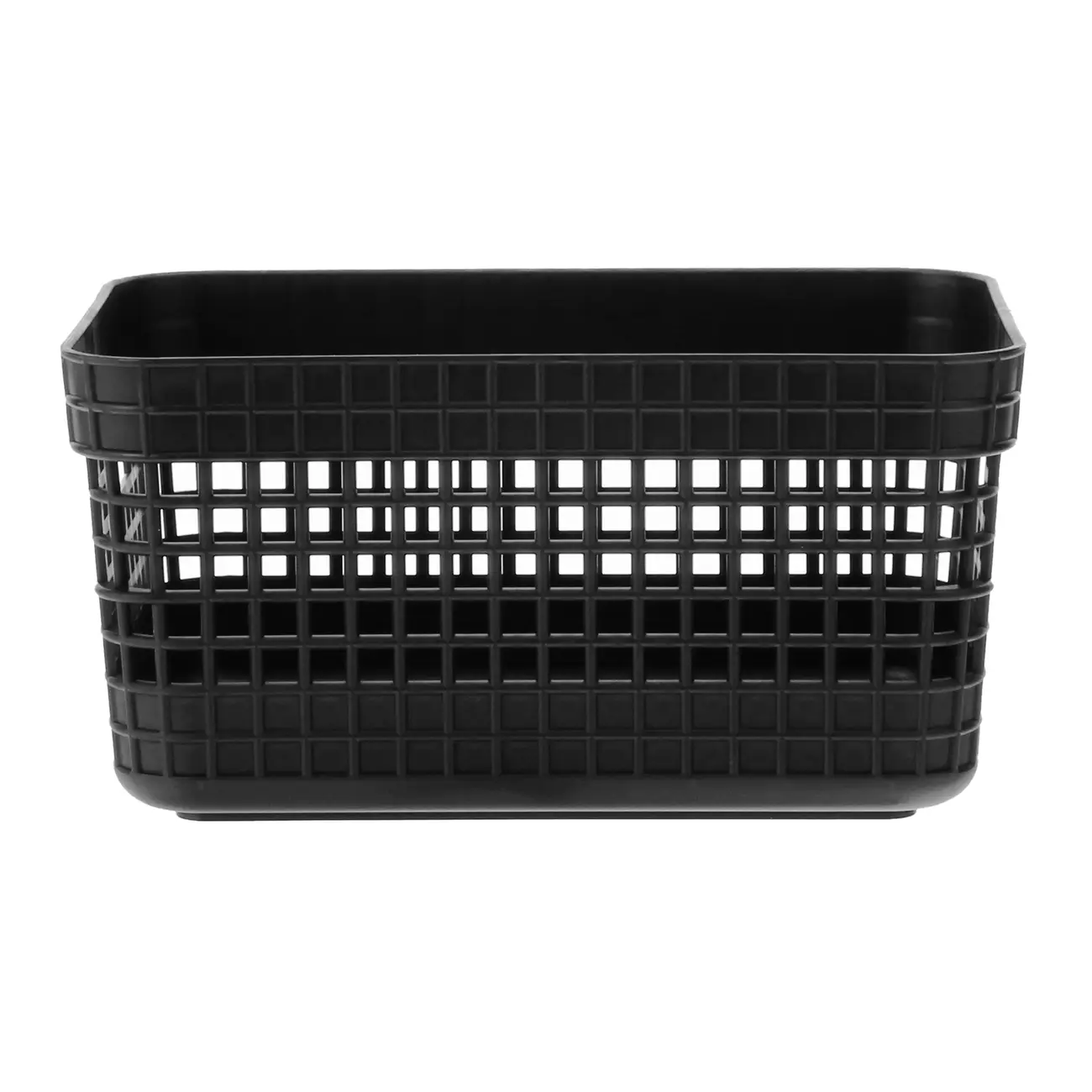 CESTO 10 CM X 20 CM X 14 CM GRID - PRETO - Foto 2